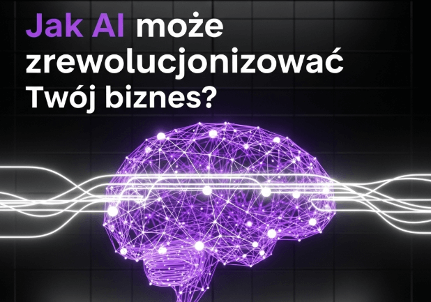 Image for a blog post about AI in business